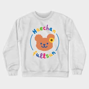 Haechan, the cute bear - NCT's fullsun. Crewneck Sweatshirt